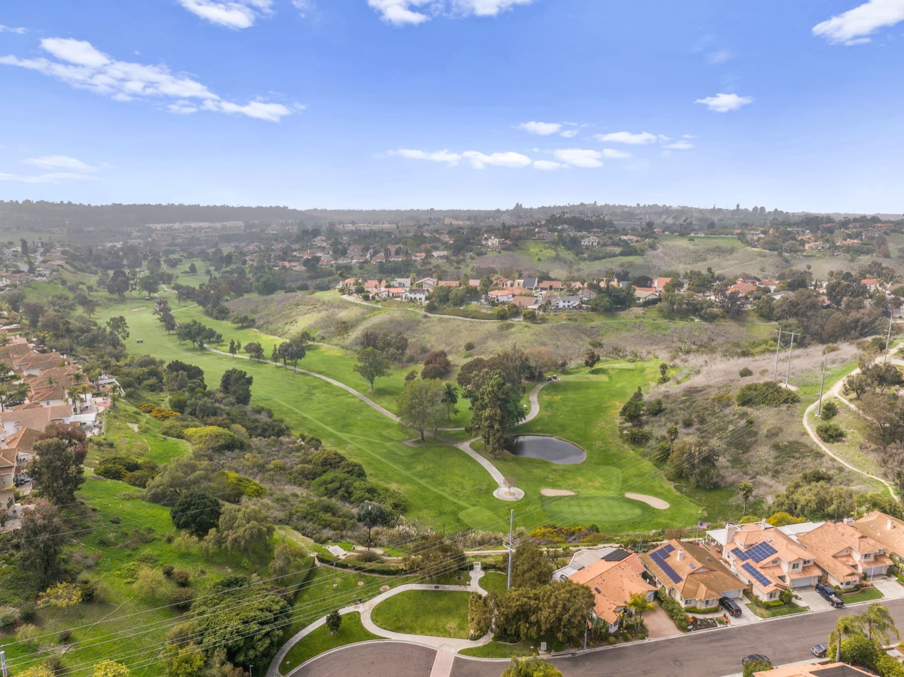 San Diego coastline aerial view